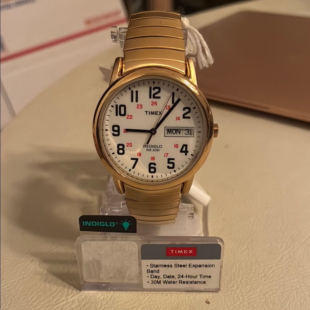 Timex Gold Expansion Band Watch